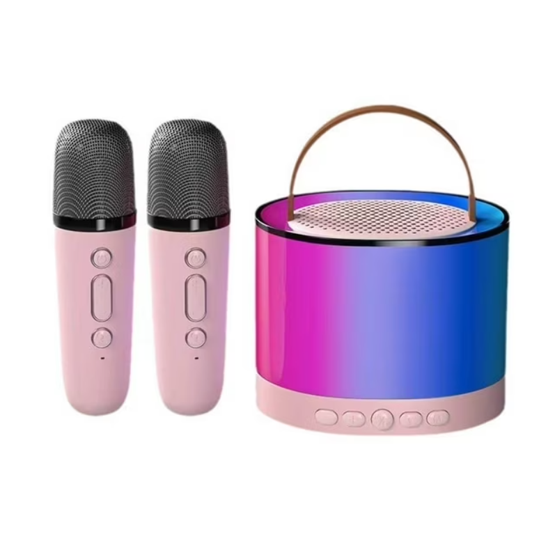 AHANSI Karaoke Machine with Dual microphones Bluetooth 5.3 for Kids Adults Hifi Party Speaker for Birthdays