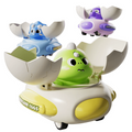2025 Baby Car Dinosaur Toys for 1 3 Year Old Boys Press and Go Cars, Safe Durable Push Dino Cars for Toddlers | Perfect for Easter Basket Stuffers, 1st Birthday Gifts  On the Go Fun