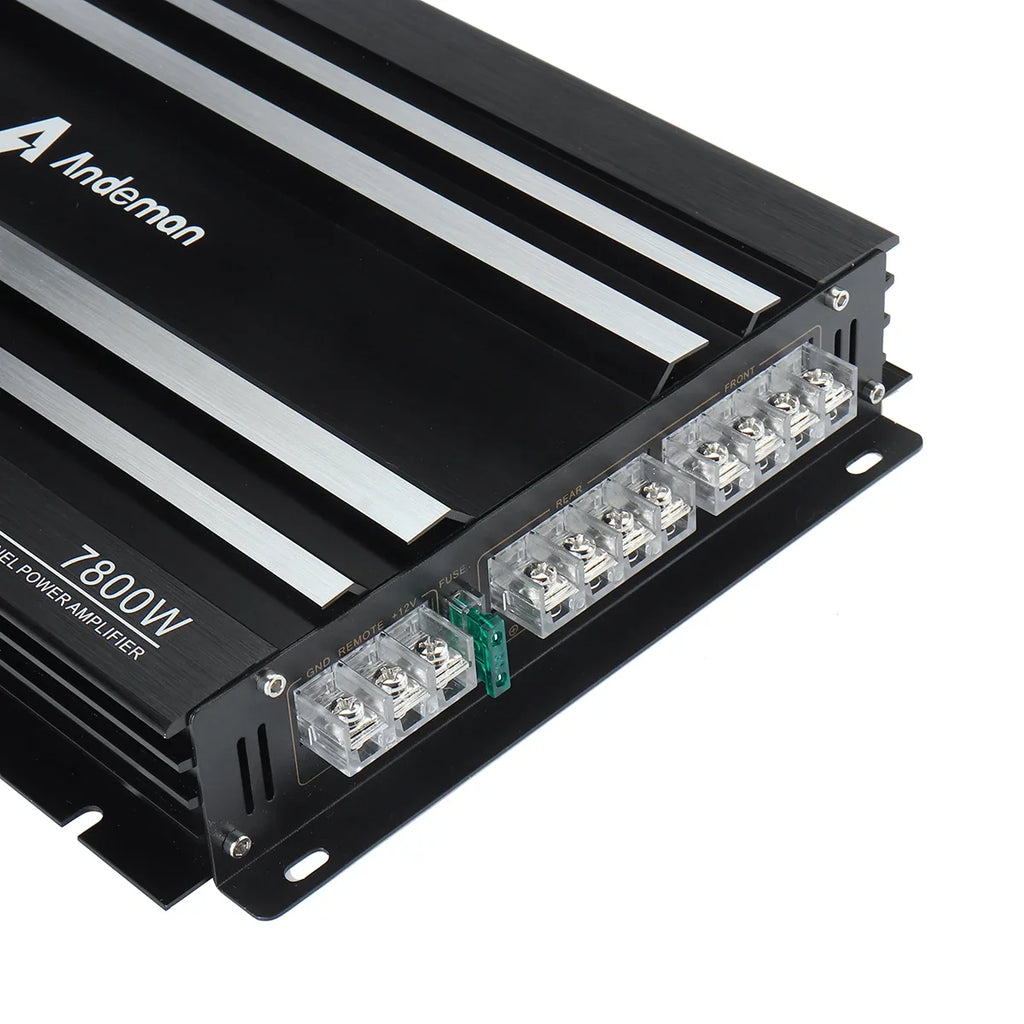 4channel 4way high-power 12V car amplifier 7800W