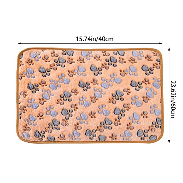 1 Pack 3 Blankets Super Soft Fluffy Premium Fleece Pet Blanket Flannel Throw for Dog Puppy Cat - Paw