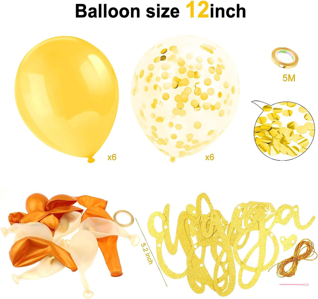 16pcs Engagement Party Decorations Set with We are Engaged Banner Diamond Ring Balloon