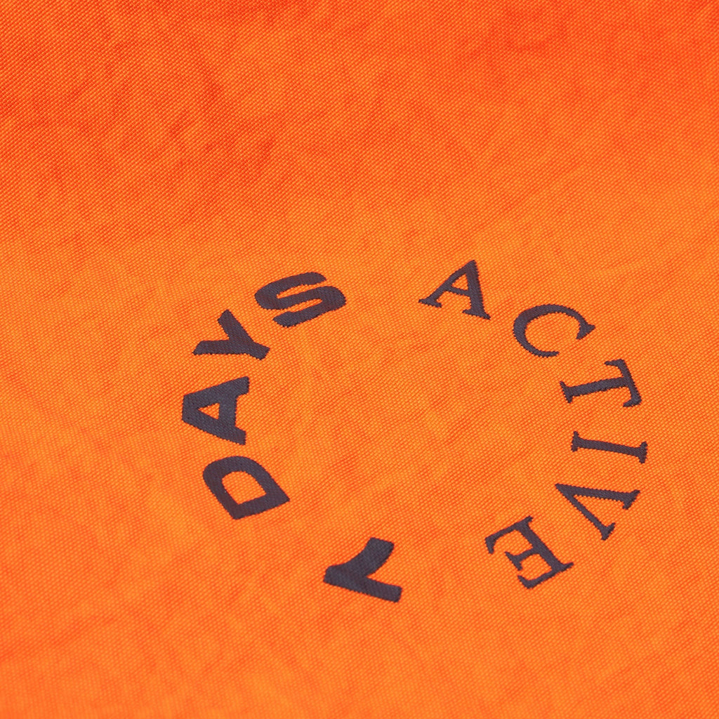 7 Days Active Track Jacket - Neon Orange