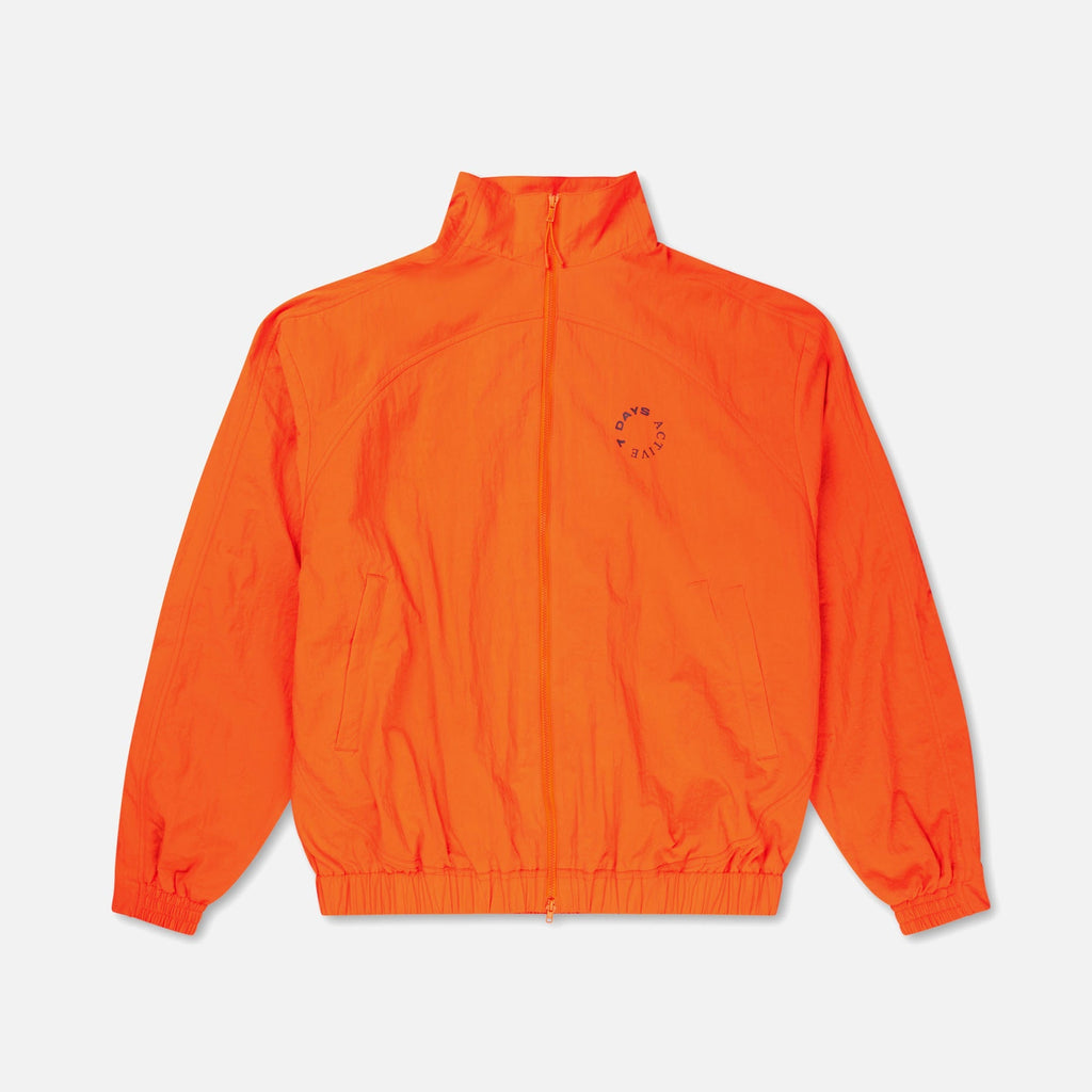 7 Days Active Track Jacket - Neon Orange