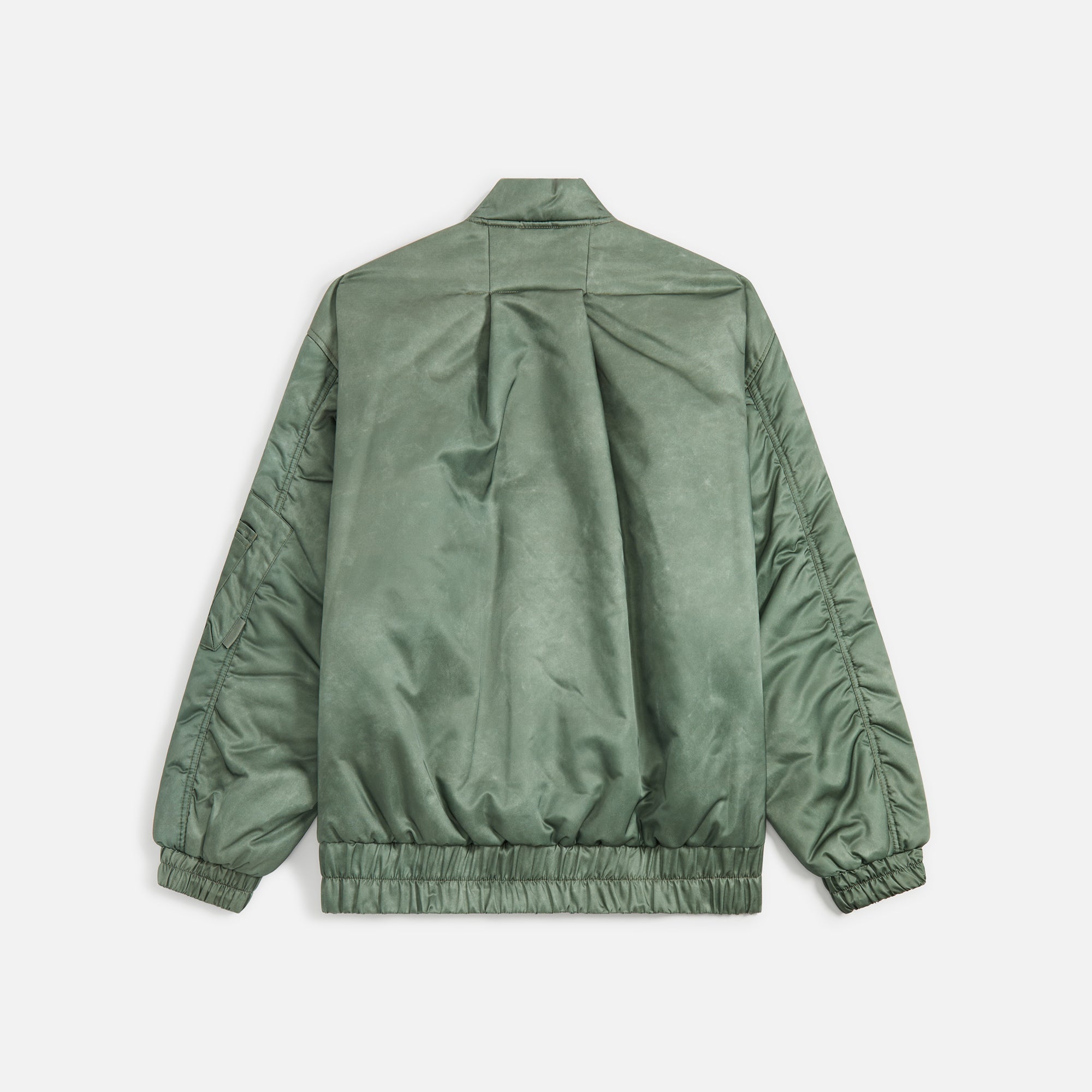 Agolde x Shoreditch Ski Club Nisa Bomber Jacket - Steel Green