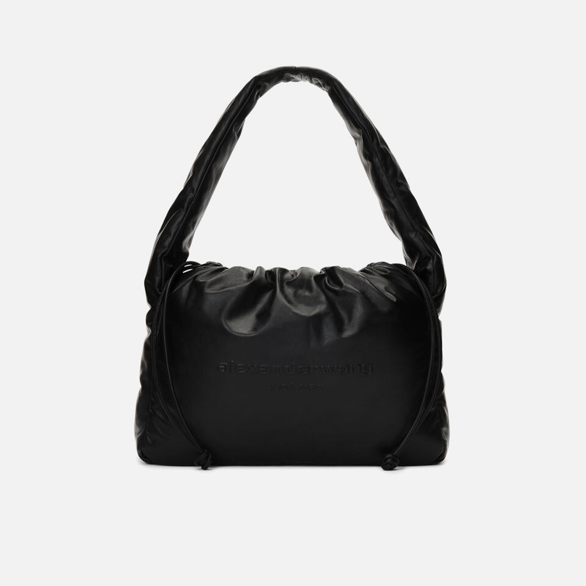 Alexander Wang Ryan Puff Large Leather Bag - Black